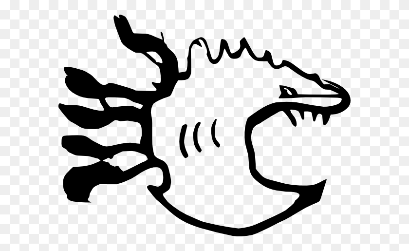 600x455 Cartoon Fish With Teeth Png, Clip Art For Web - Scorpion Clipart