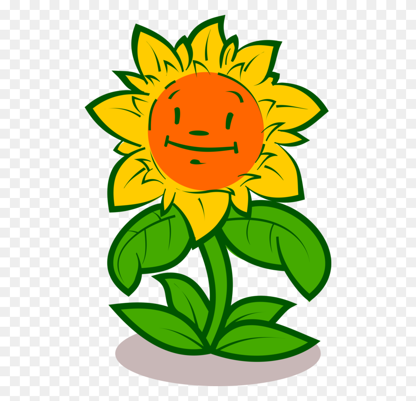 498x750 Cartoon Flower Drawing Line Art - Sunflower Bouquet Clipart