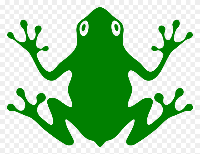 826x620 Cartoon Frog Clip Art Frog Cartoon Clip Art Vector Clip Art - Lily Pad Clipart