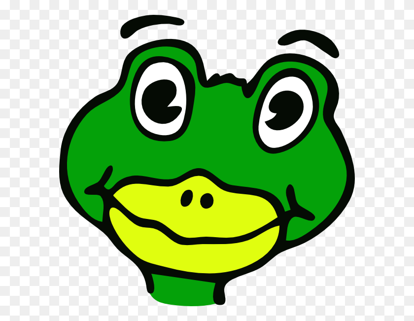 600x591 Cartoon Frog Clip Arts Download - Cartoon Frog Clipart