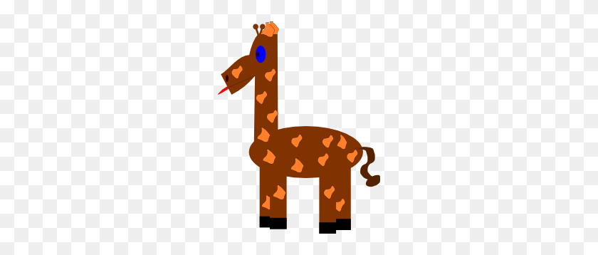 228x298 Cartoon Giraffe Clip Art - Cute Giraffe Clipart