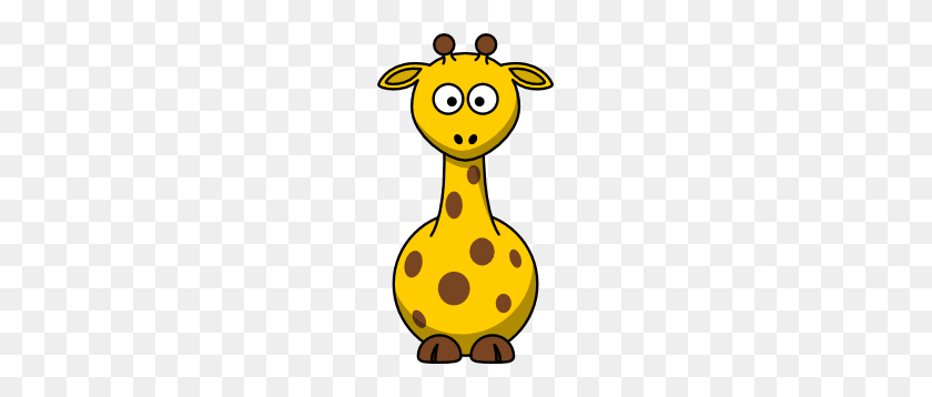 159x298 Cartoon Giraffe Clip Art Free Vector - Calf Clipart