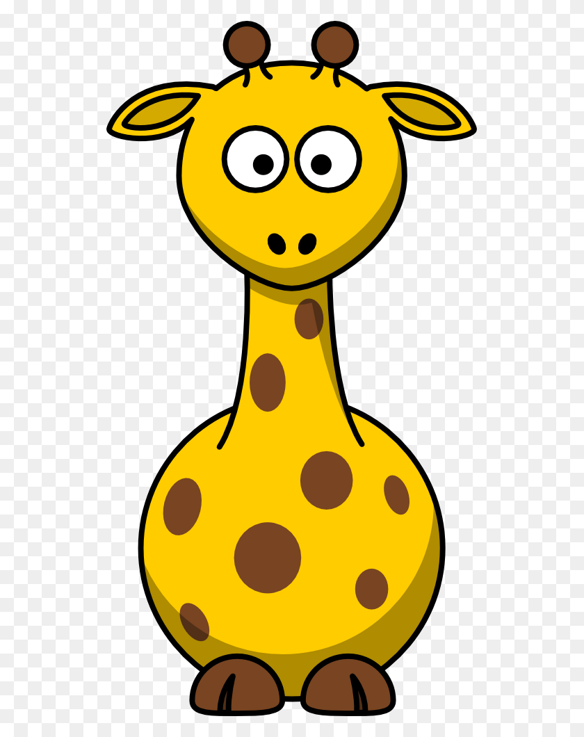 533x1000 Cartoon Giraffe Omg He Is So Cute! And His Friends Too! - Omg Clipart