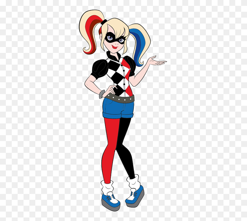 305x692 Cartoon Girl Dc Super Hero Girls Clip Art Images Cartoon Png - Super Clipart