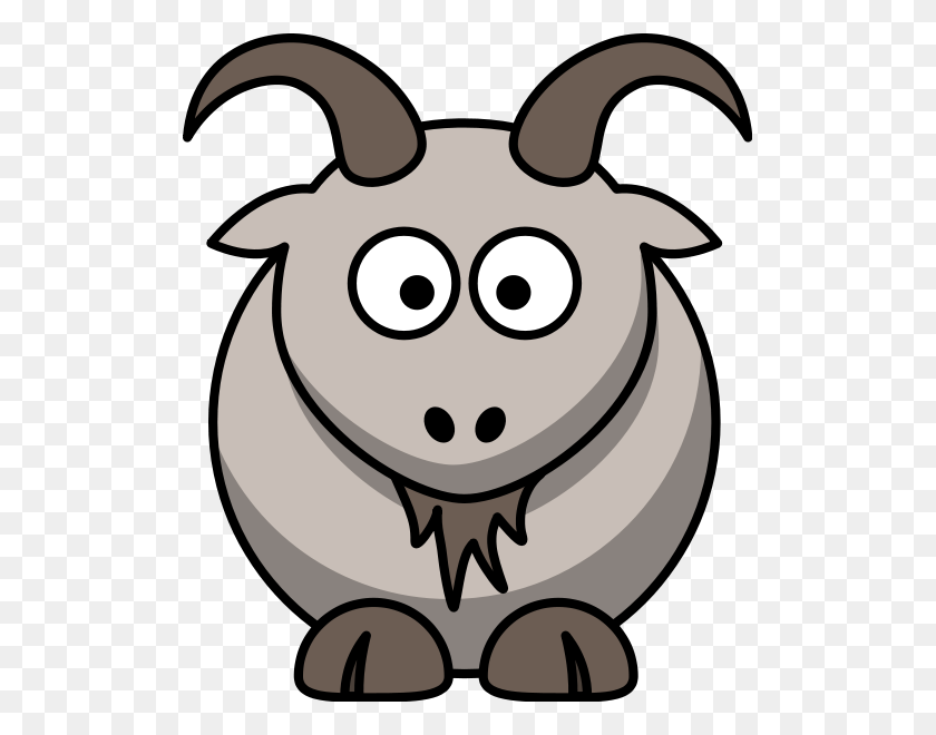 511x600 Cartoon Goat Png Clip Arts For Web - Goat PNG
