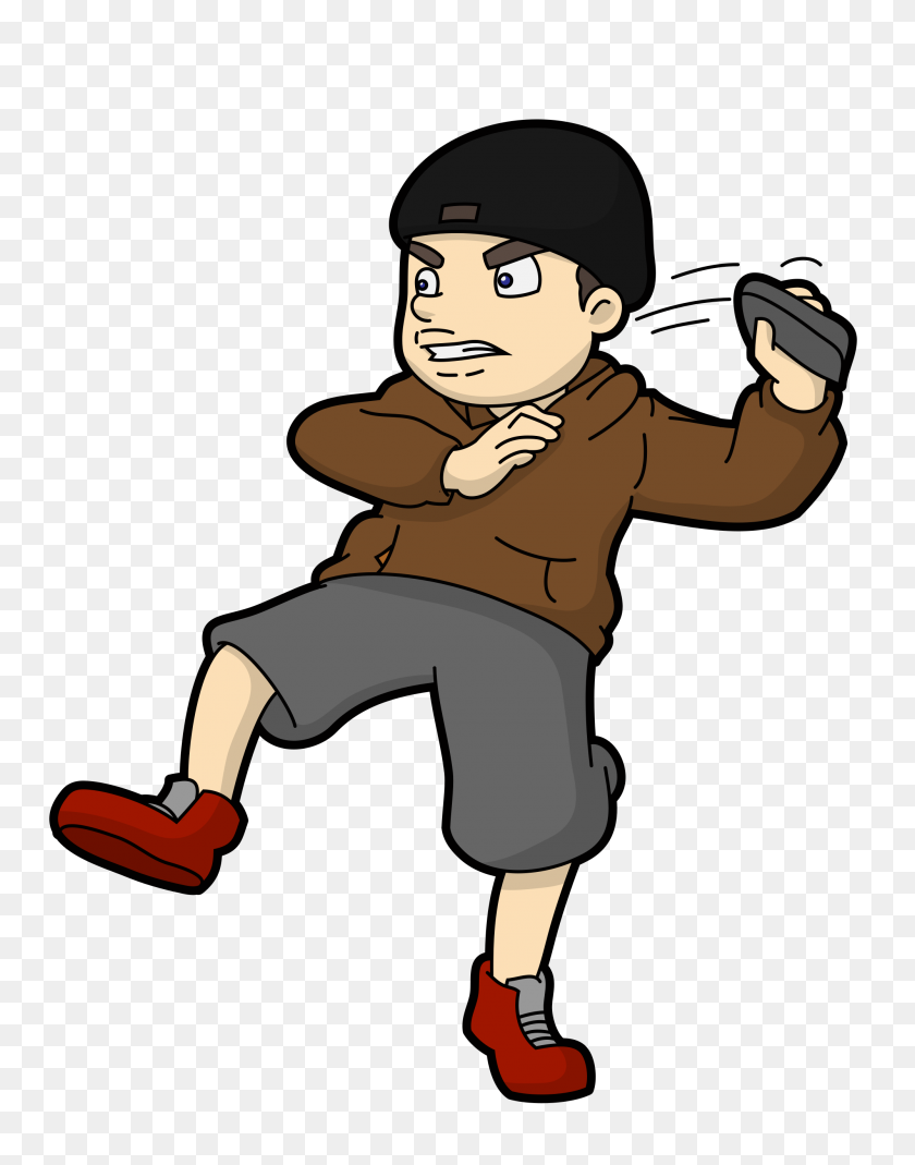 2000x2588 Cartoon Guy Throwing His Empty Wallet In Anger - Empty Wallet PNG