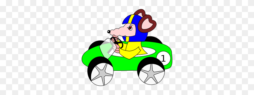 300x256 Cartoon Horse Racing Clip Art - Car Driving Clipart
