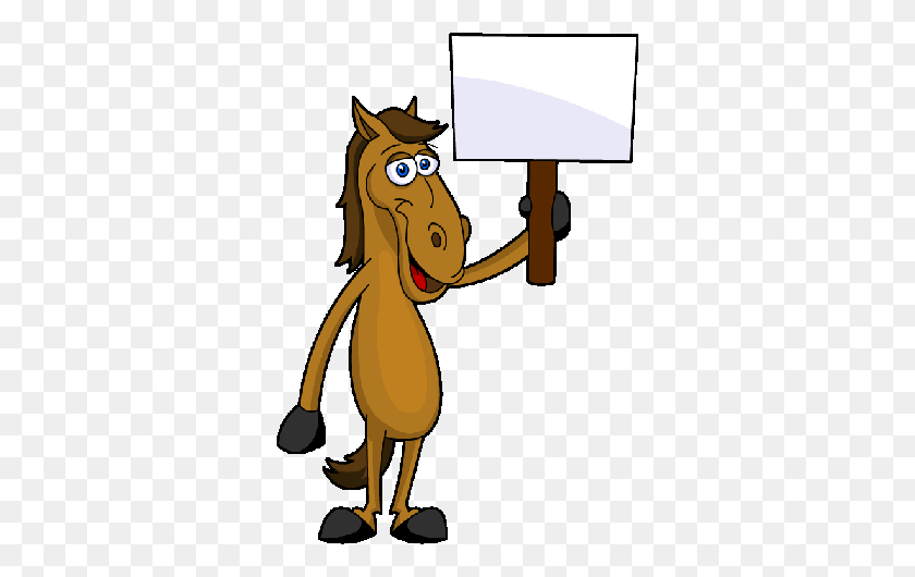 334x470 Cartoon Horse Trail Clip Art Elysian - Cartoon Horse Clipart