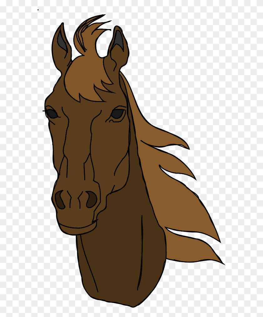600x953 Cartoon Horses Clipart - Horse PNG Clipart