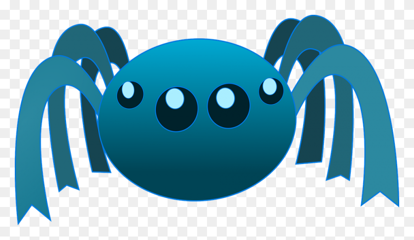 960x526 Cartoon Image Spider Gallery Images - Itsy Bitsy Spider Clipart