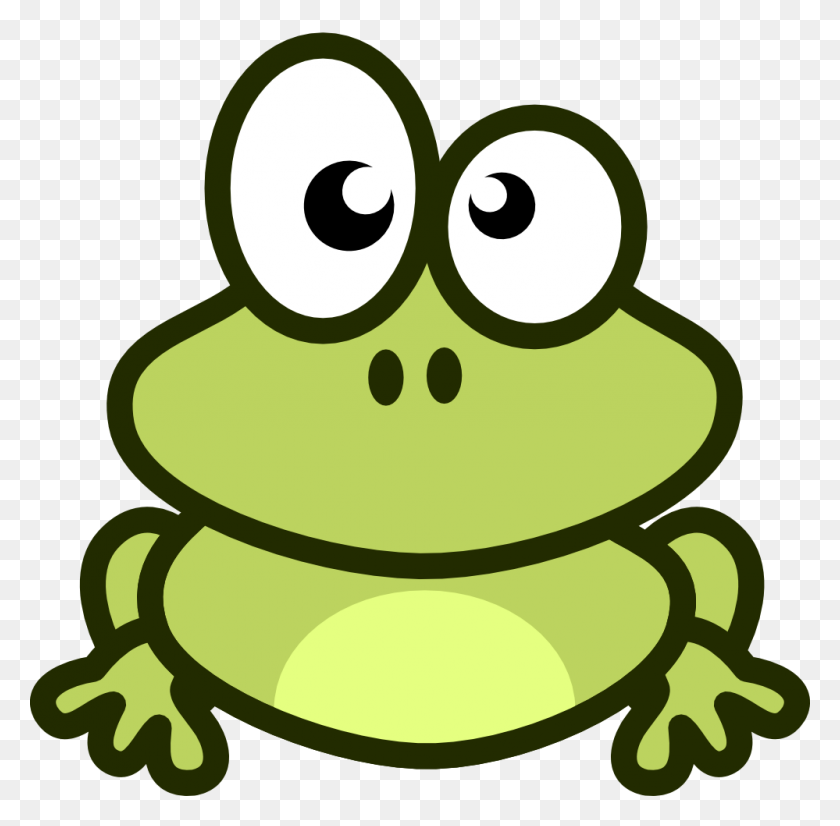 999x982 Cartoon Images Of A Frog Free Vectors Make It Great! - Ms Clipart Download