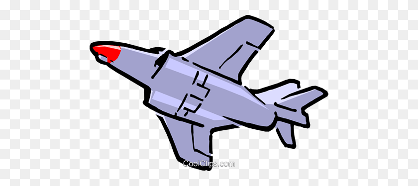 480x314 Cartoon Jets Royalty Free Vector Clip Art Illustration - Jet Clipart