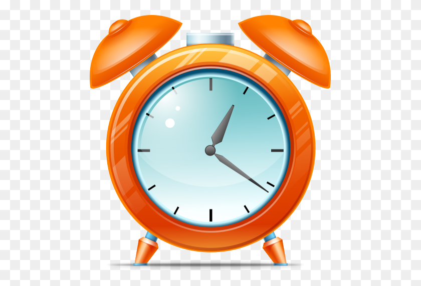 512x512 Cartoon Kid Alarm Clock Icon - Alarm Clock PNG