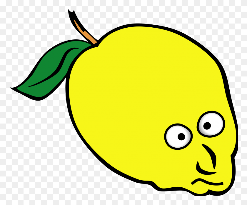 2400x1960 Cartoon Lemon Icons Png - Lemon PNG