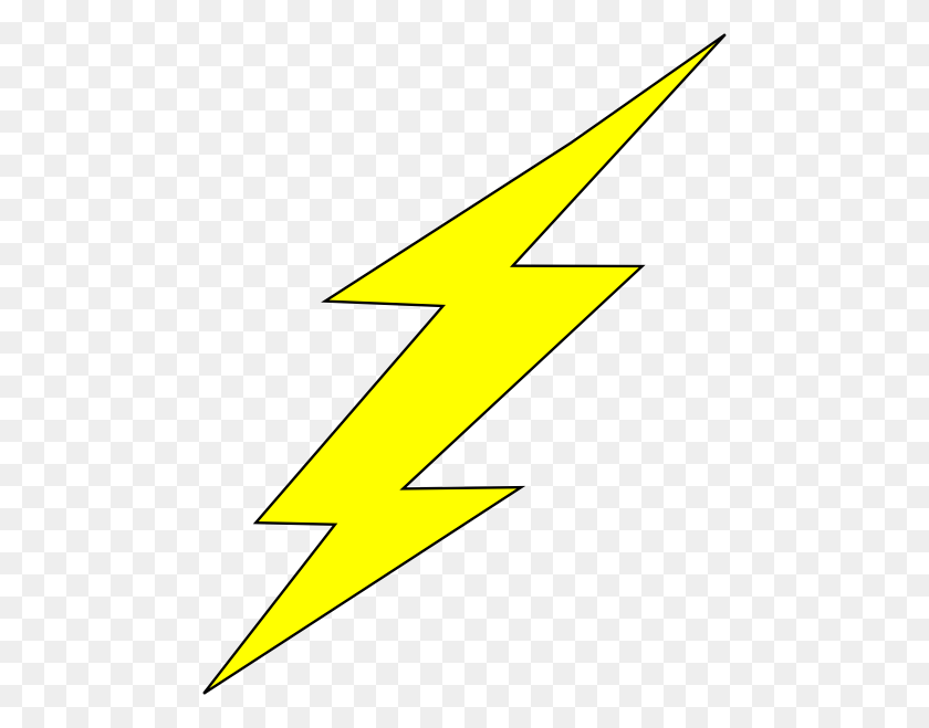 474x599 Cartoon Lightning Bolts Clipart Best - Lightning Bolt Clipart Free