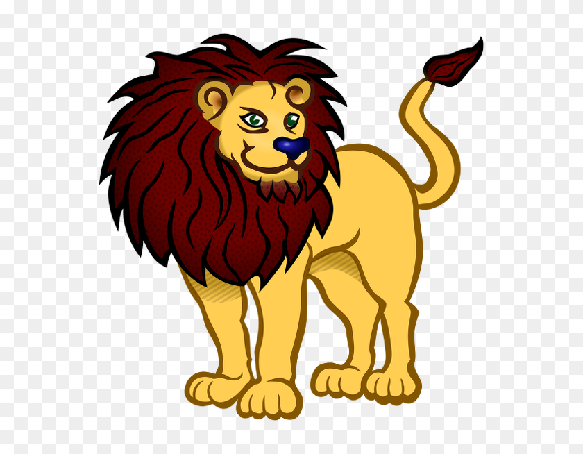 591x594 Cartoon Lion - Lion PNG