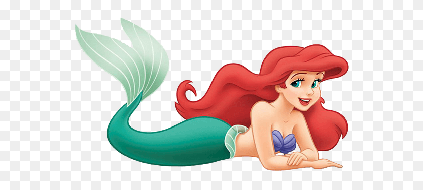 561x317 Cartoon Mermaid Cliparts - Mermaid Clipart Free