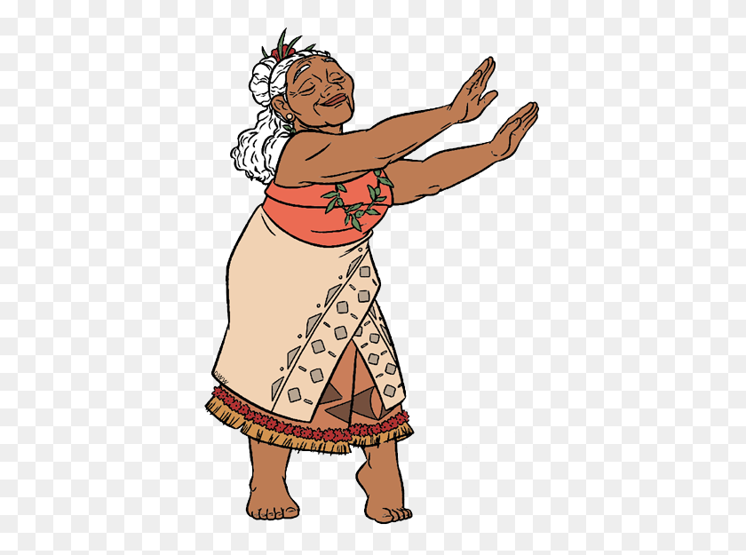 385x565 Cartoon Misc In Moana - Maui Moana Clipart