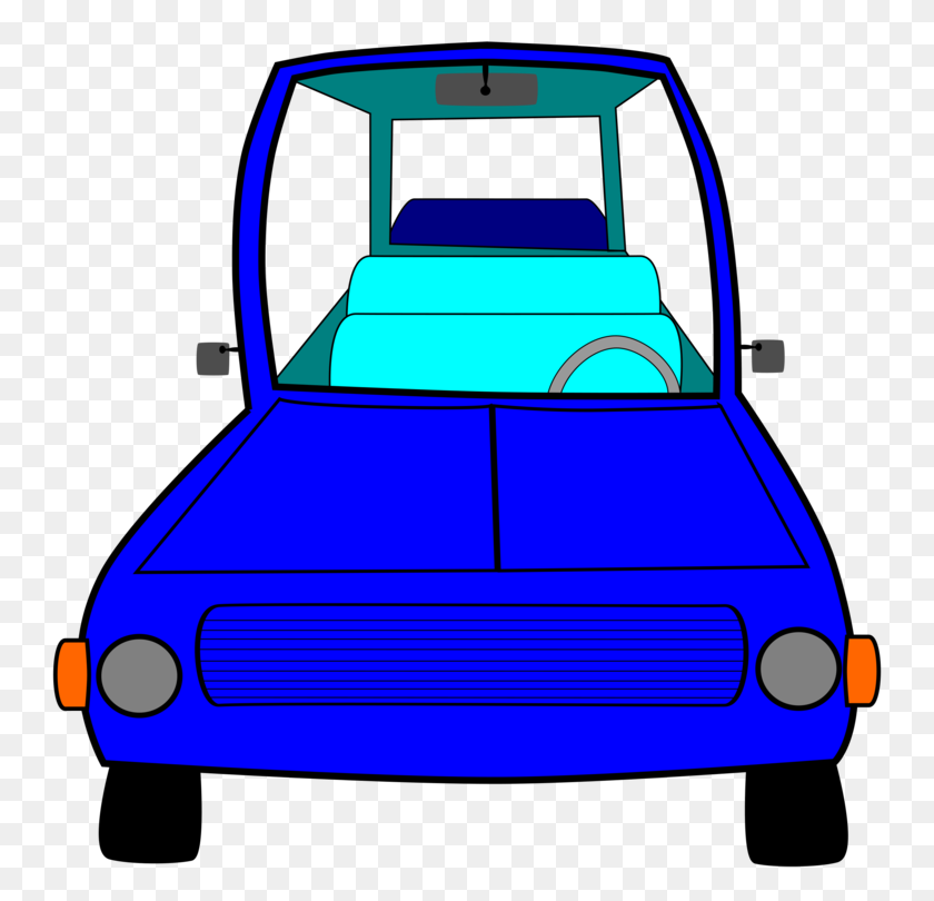 750x750 Cartoon Motor Vehicle Driving - Car Trip Clipart