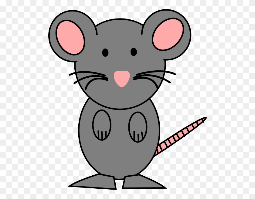 522x596 Cartoon Mouse Clip Art - Whiskers Clipart
