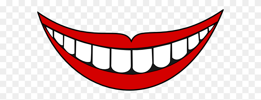 600x262 Cartoon Mouth Cliparts - Speaking Mouth Clipart
