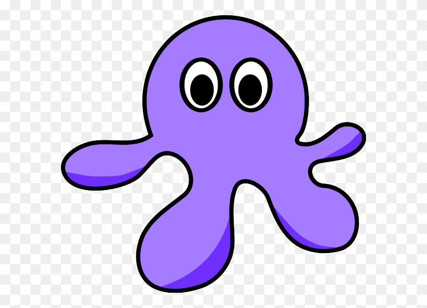 600x546 Cartoon Octopus Png Clip Arts For Web - Octopus PNG