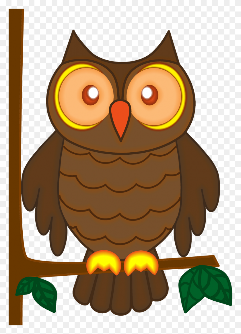 1132x1600 Cartoon Owl Cliparts - Owl In A Tree Clipart