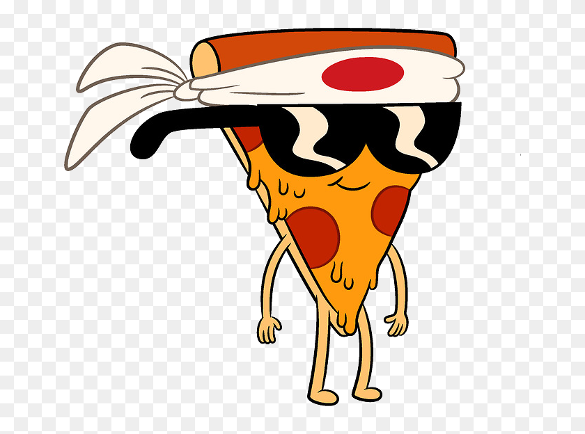 657x564 Группа Изображений Человек Мультфильм Пицца - Пицца Человек Клипарт