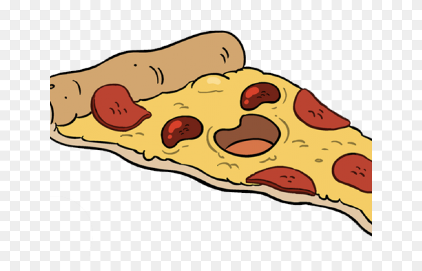 640x480 Cartoon Pizza Slice - Pizza Cartoon PNG