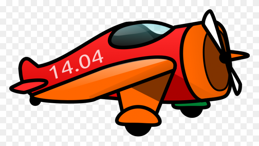 800x425 Cartoon Plane - Cartoon Plane PNG