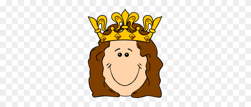 252x298 Cartoon Queen Crown Clip Art - Queen Crown Clipart