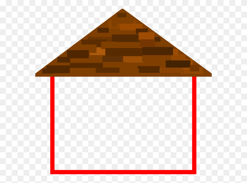 600x565 Cartoon Roof Cliparts - Roof Clipart