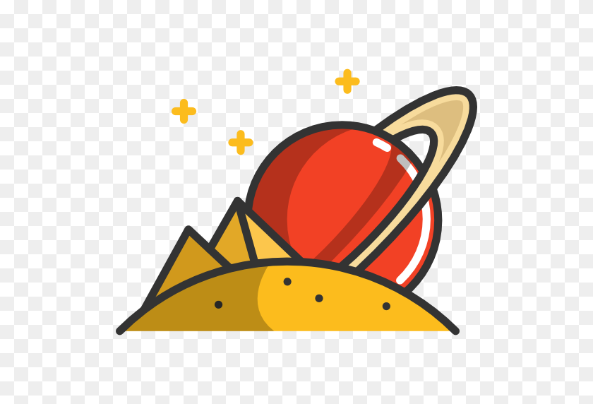 512x512 Cartoon Saturn Png For Free Download On Ya Webdesign - Saturn Clipart
