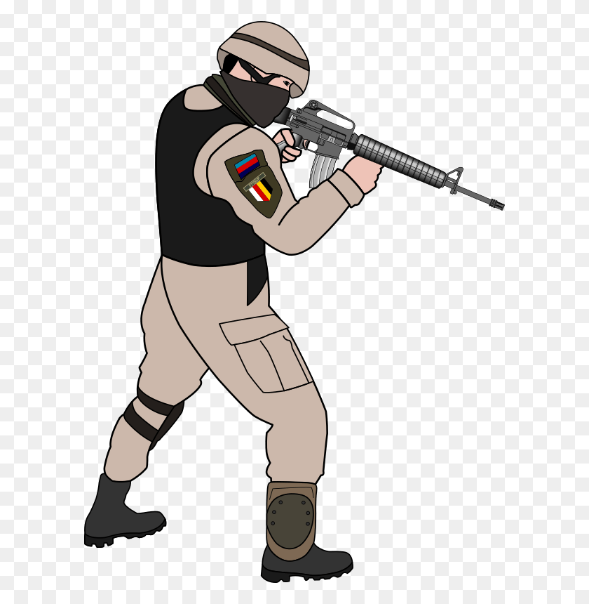 600x800 Cartoon Soldier Cliparts - Hit Clipart