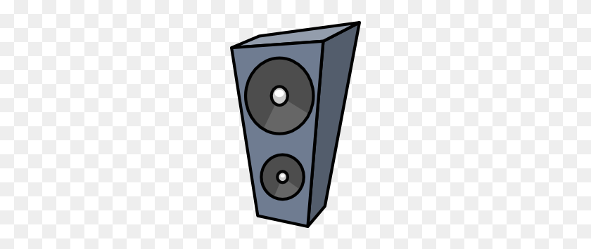 186x295 Cartoon Speaker Clip Art - Sound System Clipart