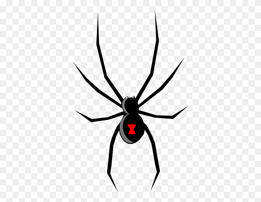 372x593 Cartoon Spider Clip Art Black Widow Clip Art Tattoos - Roach Clipart