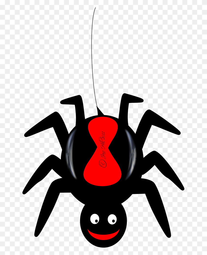 659x975 Cartoon Spider Cliparts - Spider Clipart