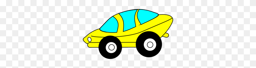 296x165 Cartoon Sporty Car Clip Art - Car Side View Clipart