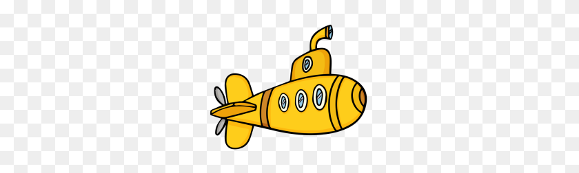 240x192 Cartoon Submarine Clip Art - Submarine PNG