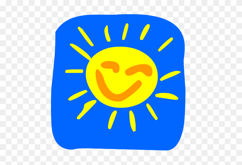 512x512 Cartoon Sun Icon Free Icons Download - Cartoon Sun PNG