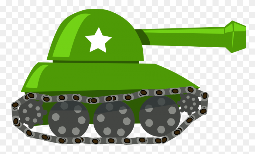 900x517 Cartoon Tank Clip Arts Download - Tank PNG
