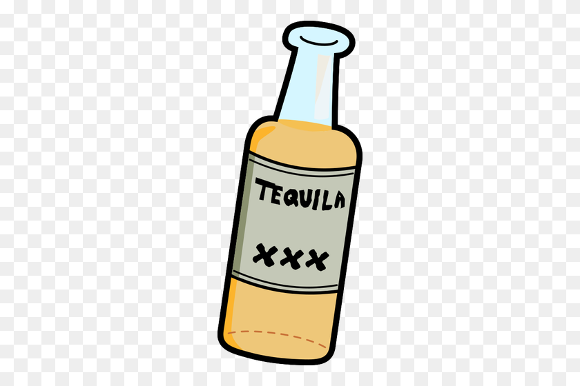 210x500 Cartoon Tequila - Tequila Shot PNG