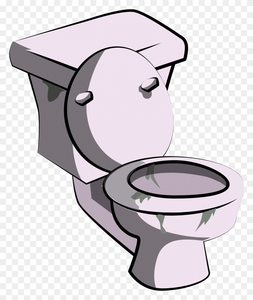 1121x1346 Cartoon Toilet Images Group With Items - Potty Time Clipart