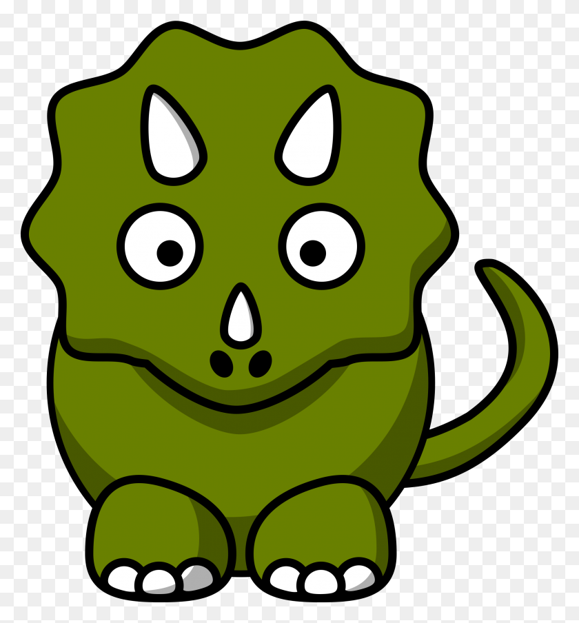 2217x2400 Cartoon Triceratops Icons Png - Triceratops PNG