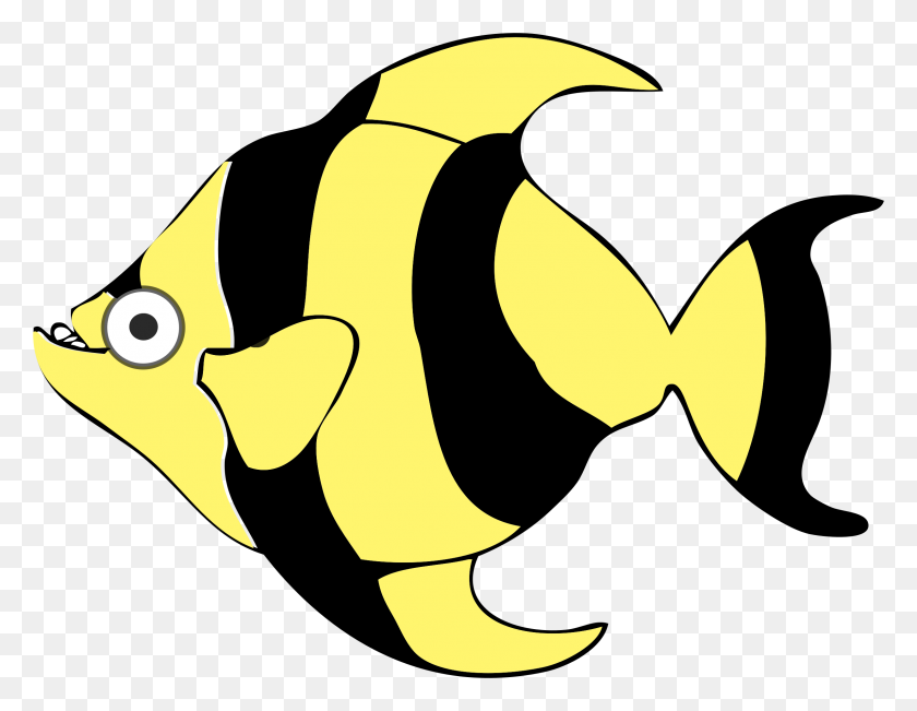 2391x1813 Cartoon Tropical Fish Icons Png - Tropical Fish PNG
