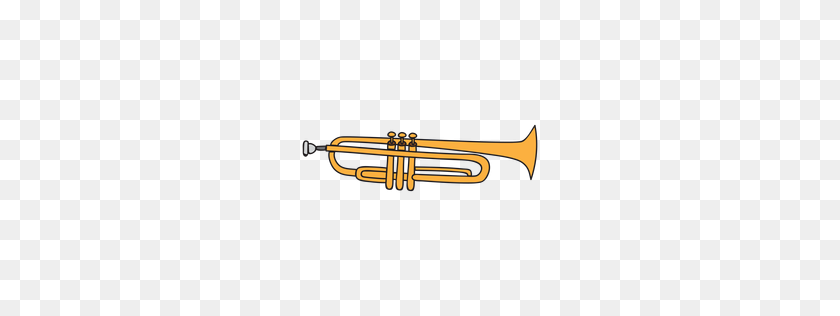 256x256 Cartoon Trumpet Clipart Free Clipart - Trumpet Player Clipart