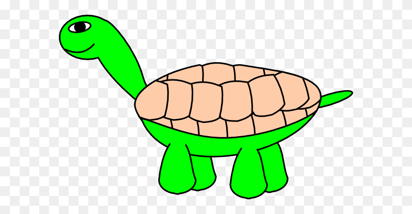 600x377 Cartoon Turtle Clip Art - Pond Animals Clipart