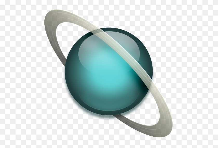 512x512 Cartoon Uranus Planet - Uranus Clipart