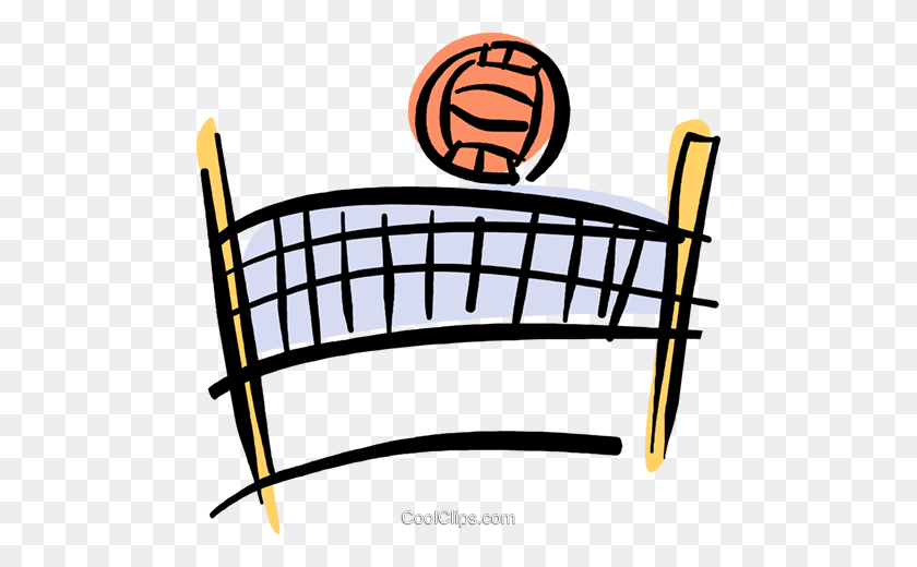 480x460 Cartoon Volleyball Clipart Free Clipart - Volleyball Images Clip Art