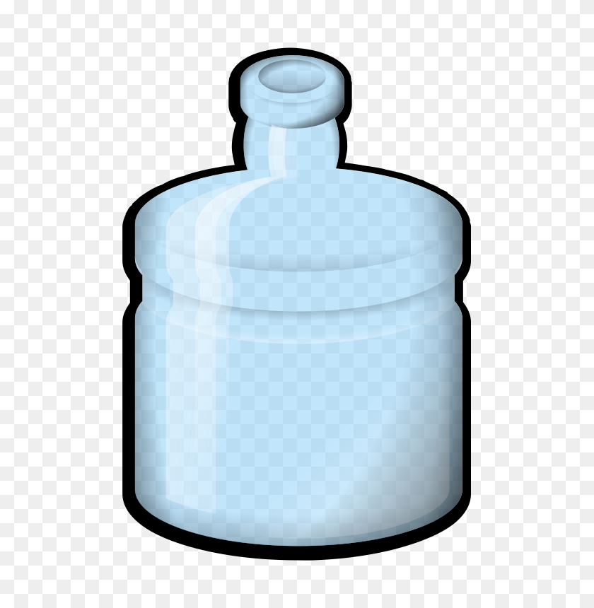 667x800 Cartoon Water Bottle Clip Art Png - Plastic Bottle PNG